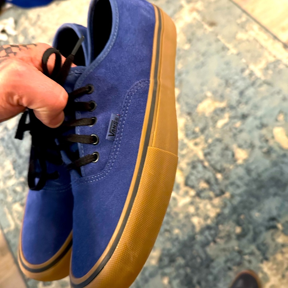 Vans old school (ultra Cush) blue suede